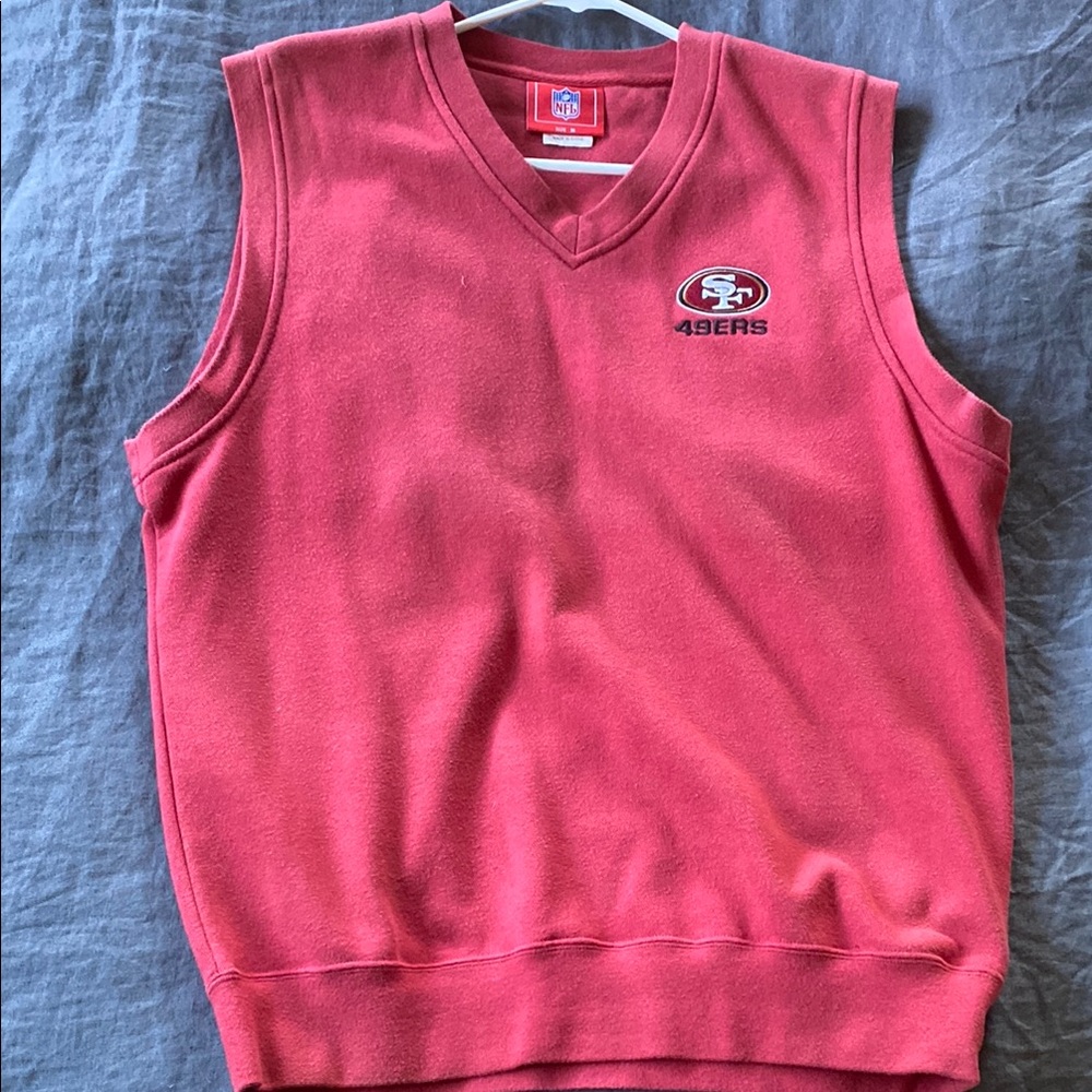 NFL Red V-Neck Shirt